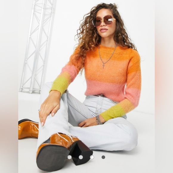 Free People Autumn Sky Pullover NWT‎ Large - Picture 3 of 14